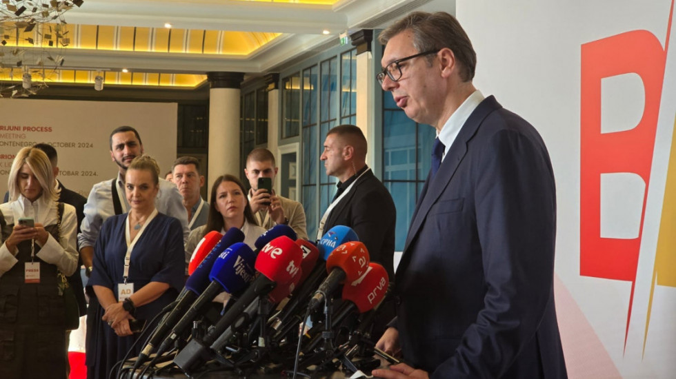 Vučić sa samita u Tivtu: Nastavićemo da gradimo dobre odnose, ali nećemo da budemo džak za udaranje