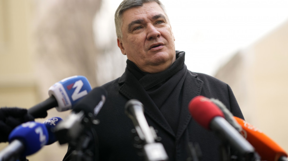 Milanović ostaje predsednik Hrvatske, u drugom krugu izbora osvojio 74,68 odsto glasova