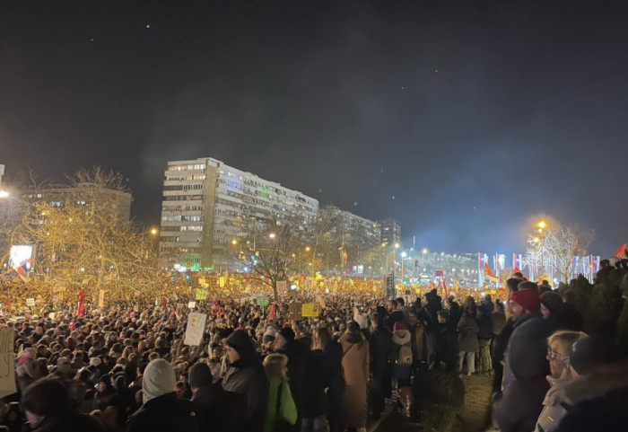 Blockade of Three Bridges in Novi Sad Marks Three Months Since Railway Station Accident