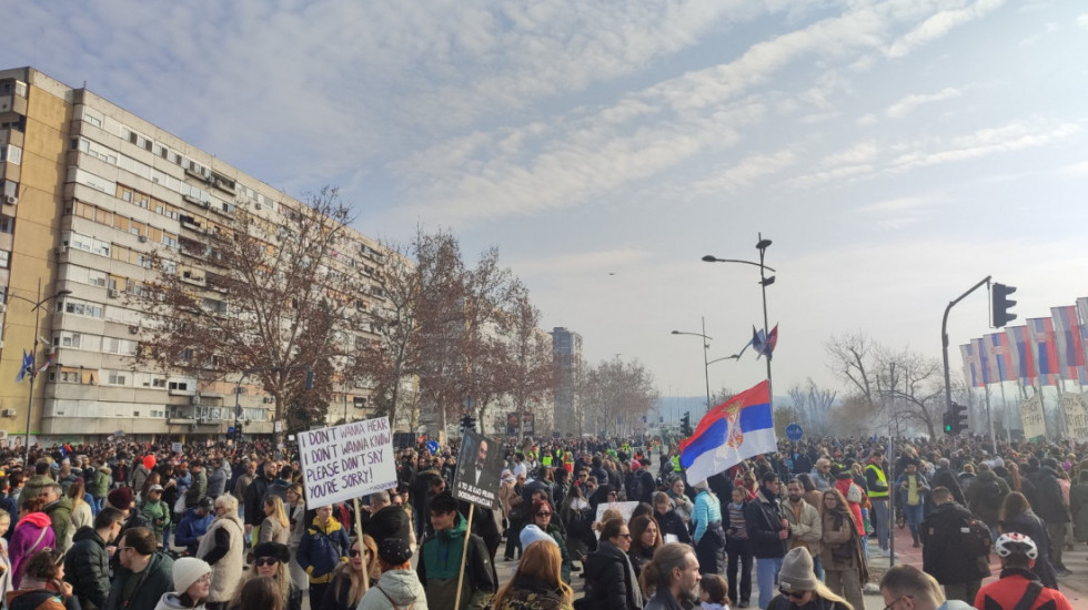 (VIDEO) Studentkinja iz Novog Sada za Newsmax Balkans: Naši zahtevi za nijansu drugačiji od beogradskih