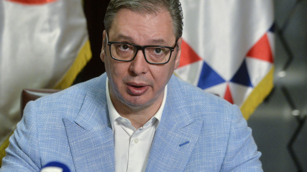 Vučić: Postoji pad podrške studentskim protestima, to je bila uvertira za napad na decu koja hoće da uče