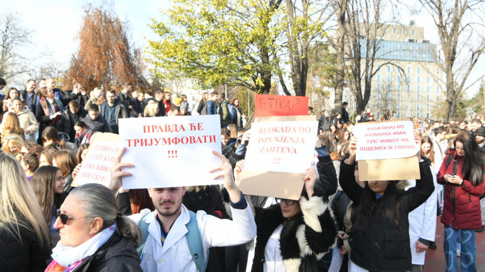 Medicinski fakultet u Beogradu stupa u štrajk: Minimum procesa rada od 5. maja do ispunjenja studentskih zahteva