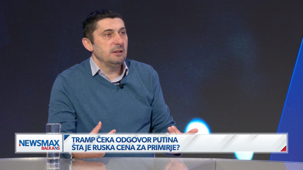 (VIDEO) Analitičar za Newsmax Balkans: Putin čeka bolju ponudu od Trampa za trajni prekid rata u Ukrajini