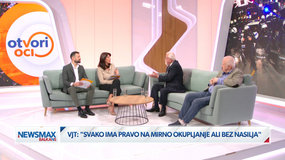 (VIDEO) Gosti Newsmax Balkans o bezbednosnoj situaciji pred protest 15. marta: Da li je moguća prevencija konflikta?
