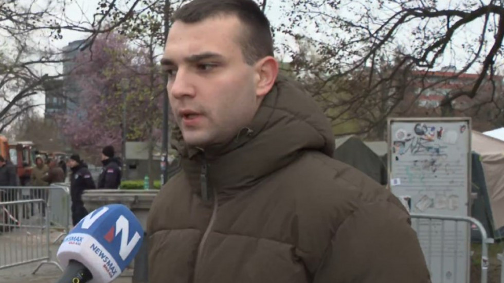 (VIDEO) Lalošević (Studenti 2.0): Nije tačno da smo napustili Pionirski park, ostajemo do ispunjenja zahteva