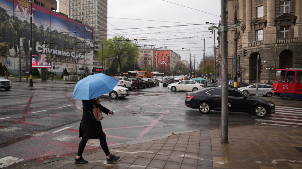 Mestimično s kišom, na planinama sa snegom: Temperatura od šest do 16 stepeni