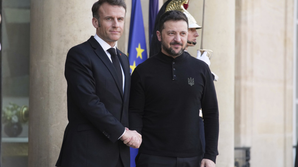 Makron sa Zelenskim: Prerano je za ukidanje sankcija Rusiji, Evropa stoji iza Ukrajine