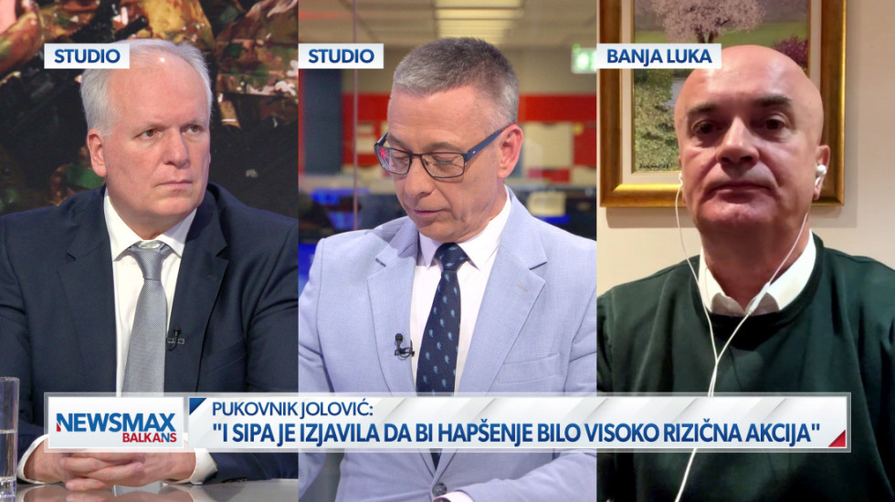 (VIDEO) Gosti Newsmax Balkans: "Crvenu poternicu za Dodika traže kako ne bi stvarao političke i ekonomske veze u svetu"