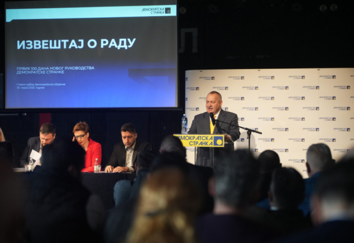 Glavni odbor DS: Nema saradnje sa SNS, nećemo učestvovati u formiranju vlade narodnog poverenja