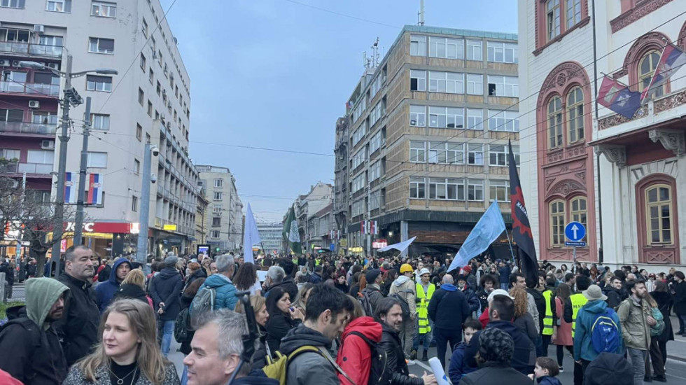 (VIDEO) Protest "Kampanja nasilja mora da stane" u četiri grada zbog napada na dekanku Nataliju Jovanović