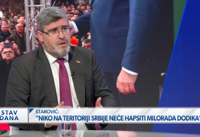 (VIDEO) Ministar Starović: Treba formirati novu vladu kao vrstu pružene ruke za dijalog u okolnostima tenzije