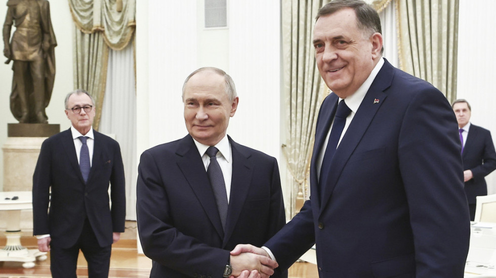 (FOTO) Dodik nakon sastanka sa Putinom: Upoznat je sa situacijom u BiH, zanima se zašto običan čovek pati