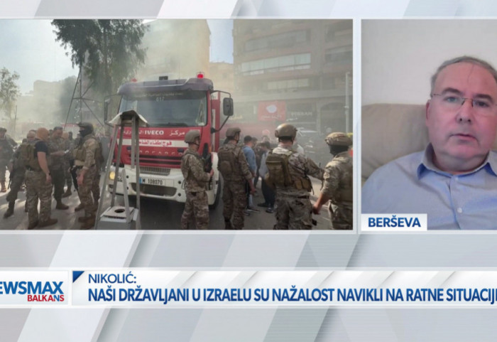 (VIDEO) Počasni konzul Srbije u Izraelu za Newsmax Balkans: Svi očekujemo da će naš Alon Ohel biti oslobođen među prvima