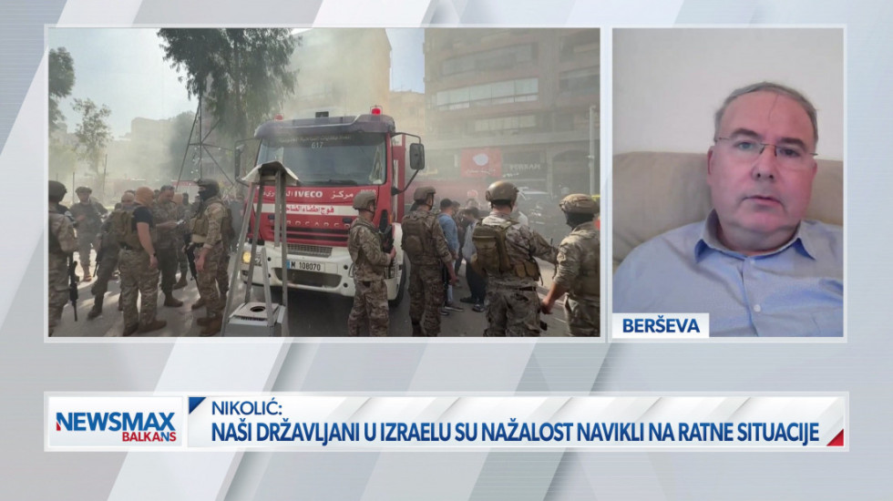 (VIDEO) Počasni konzul Srbije u Izraelu za Newsmax Balkans: Svi očekujemo da će naš Alon Ohel biti oslobođen među prvima