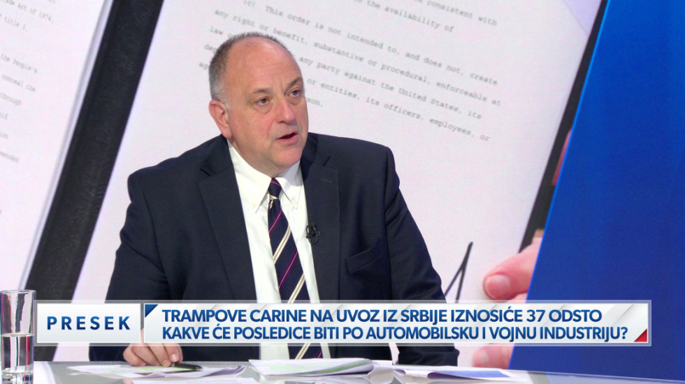 (VIDEO) Može da dođe do gubljenja radnih mesta i smanjenja BDP: Parivodić za Newsmax Balkans o Trampovim carinama Srbiji