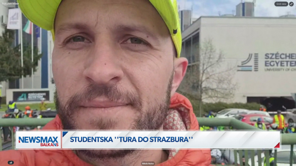 (VIDEO) Kragujevčanin kombijem prati studente do Strazbura: "Svuda nas dočekuju naši ljudi, svaki susret je pun emocija"