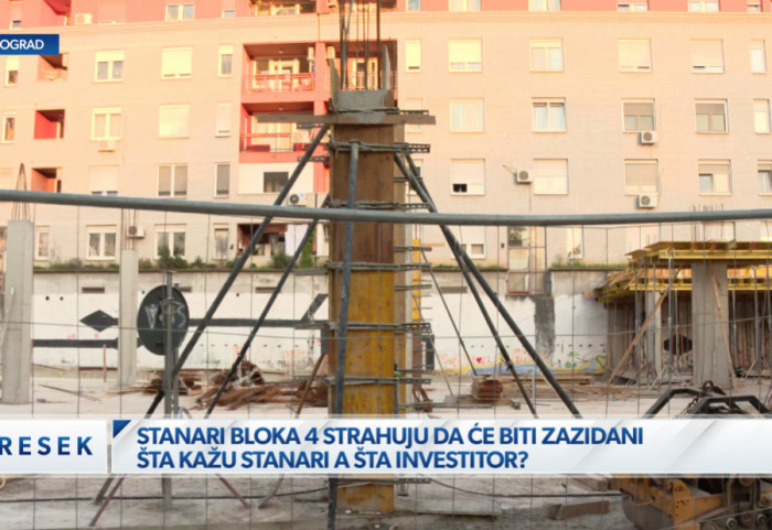 (VIDEO) Tiha borba između stanara i investitora na Novom Beogradu: Šta se dešava sa izgradnjom zgrade u Bloku 4?