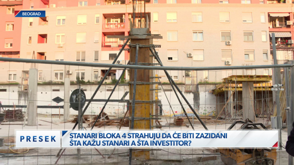 (VIDEO) Tiha borba između stanara i investitora na Novom Beogradu: Šta se dešava sa izgradnjom zgrade u Bloku 4?