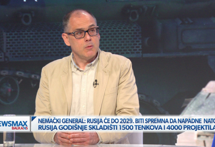 (VIDEO) Vojni analitičar za Newsmax Balkans: Postoje rizici da Rusija napadne neku NATO državu, ali nisu visoki