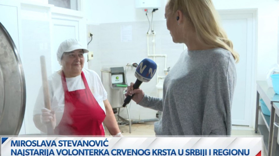 (VIDEO) Najstarija volonterka u Narodnoj kuhinji: "Nije sve u parama, ima nešto i u duši"