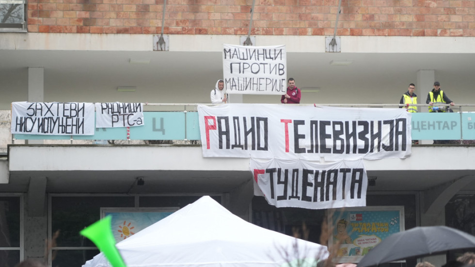 Portparol Evropske komisije o blokadi RTS i RTV: Pomno pratimo aktuelnu unutrašnju političku situaciju u Srbiji