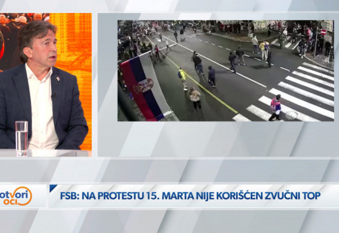 (VIDEO) Stručnjak za bezbednost o izveštaju FSB: Zvučnog topa nije bilo, pozvati na odgovornost sve koji su to tvrdili