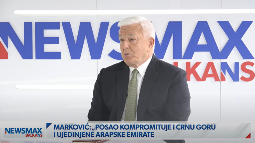 (VIDEO) Marković za Newsmax Balkans: Kompromitovani i Crna Gora i Emirati, Spajić obmanjuje, Milatović ide za egom