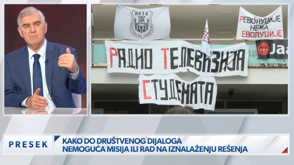 Ministar za ljudska i manjinska prava Demo Beriša: "Razgovaraću sa studentima gde god budu želeli, to je moj zadatak"