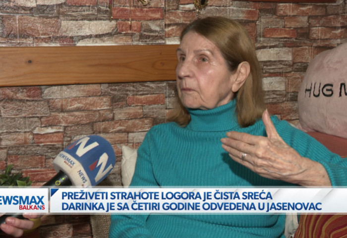(VIDEO) Ispovest logorašice Darinke Petrović za Newsmax Balkans: Kako sam preživela zloglasni Jasenovac