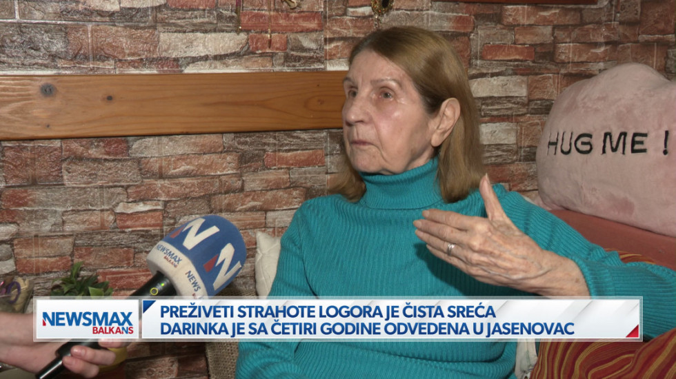 (VIDEO) Ispovest logorašice Darinke Petrović za Newsmax Balkans: Kako sam preživela zloglasni Jasenovac