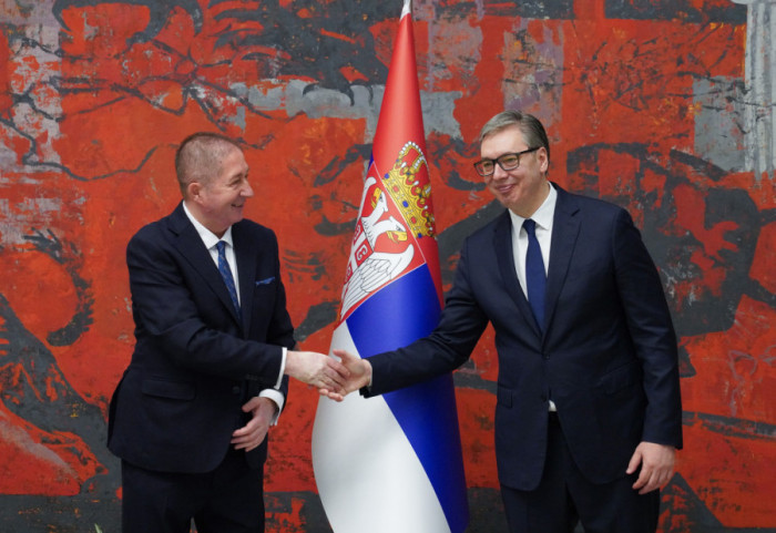 (FOTO) Vučić primio akreditivna pisma novog ambasadora Crne Gore: "Dobri odnosi naših zemalja ključni za region"