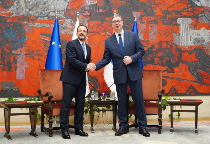 (FOTO) Predsednik Kipra potvrdio učešće te zemlje na EXPO 2027, Vučić se zahvalio na podršci evropskim integracijama
