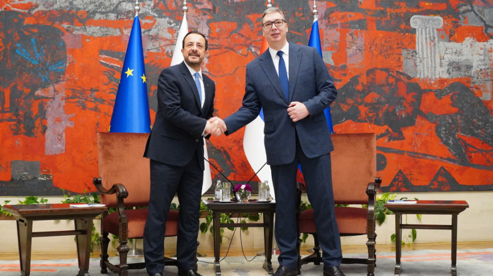 (FOTO) Predsednik Kipra potvrdio učešće te zemlje na EXPO 2027, Vučić se zahvalio na podršci evropskim integracijama