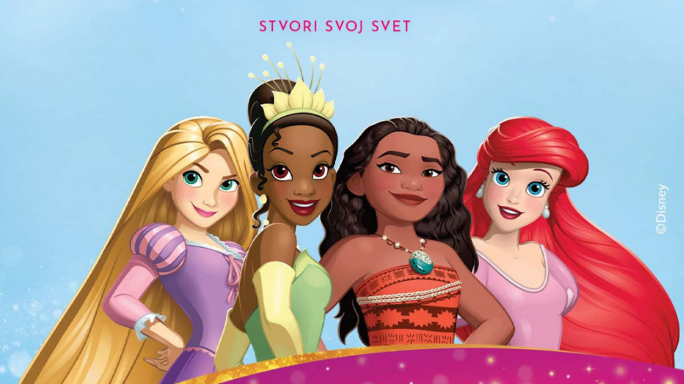 Disney princeza – Stvori svoj svet u Galeriji