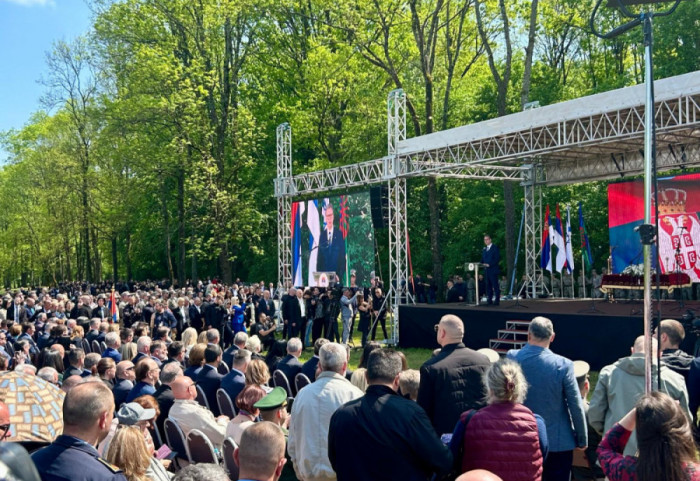 (FOTO/VIDEO) Vučić na Danu sećanja na žrtve zločina genocida NDH: Mi Srbi smo odlučni da budemo slobodni