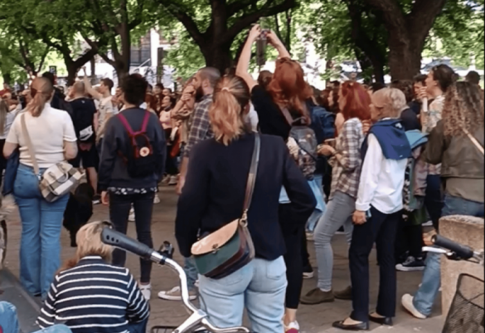 Protest u Novom Sadu: Student Veljko Petrović na saslušanju zbog optužbe za napad na dekana DIF