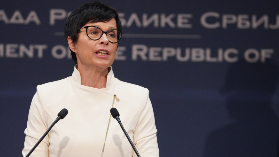 Marta Kos razgovarala sa studentima koji su trčali do Brisela: "Pozdravljamo njihov smer prema Evropi"