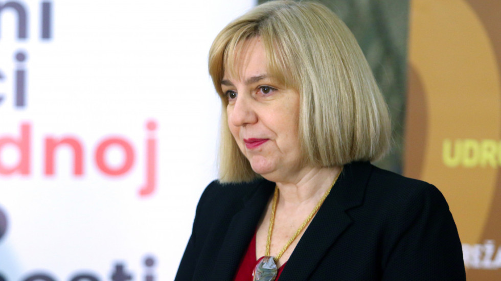 Predsednica Udruženja poslovnih žena Srbije Sanja Popović Pantić gošća emisije Sinteza