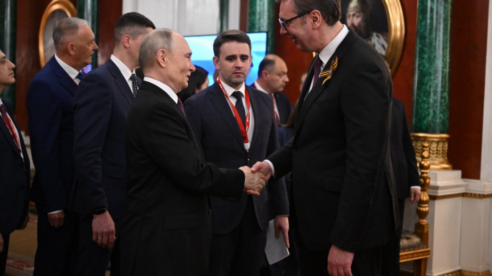 Vucic Met with Putin in Moscow, Attended Formal Dinner