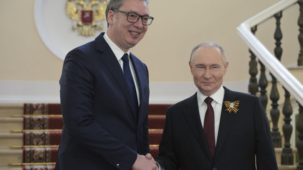 President of Serbia Meets with Vladimir Putin and Xi Jinping in Moscow