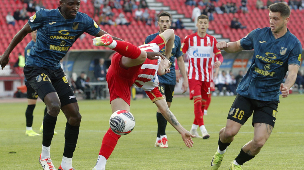 Remi fudbalera Crvene zvezde i Vojvodine u derbiju petog kola plej-ofa Superlige