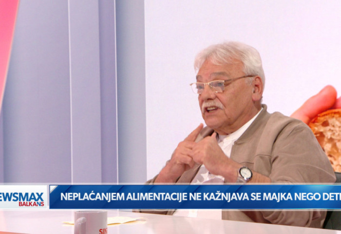 (VIDEO) Dragan Vulević u Sintezi: Ako otac beži od alimentacije - neka plaćaju baba i deda