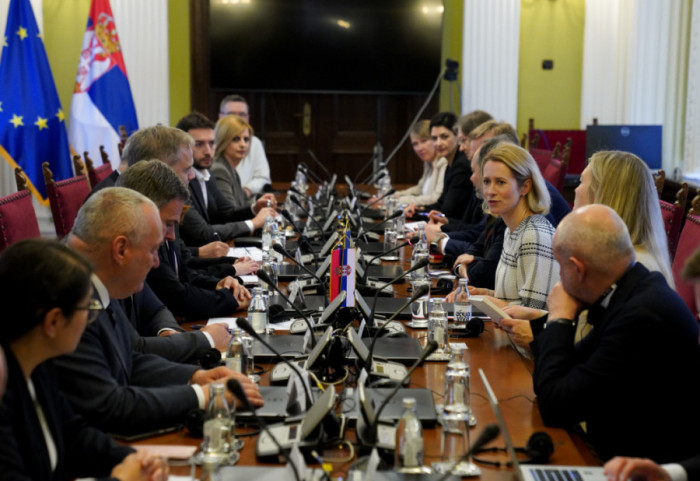 Predstavnici opozicionih poslaničkih grupa se sastali sa Kajom Kalas