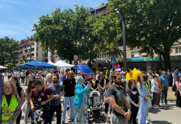 (FOTO/VIDEO) "PO spas za sve nas": Završen studentski protest u Požarevcu posle 13 sati
