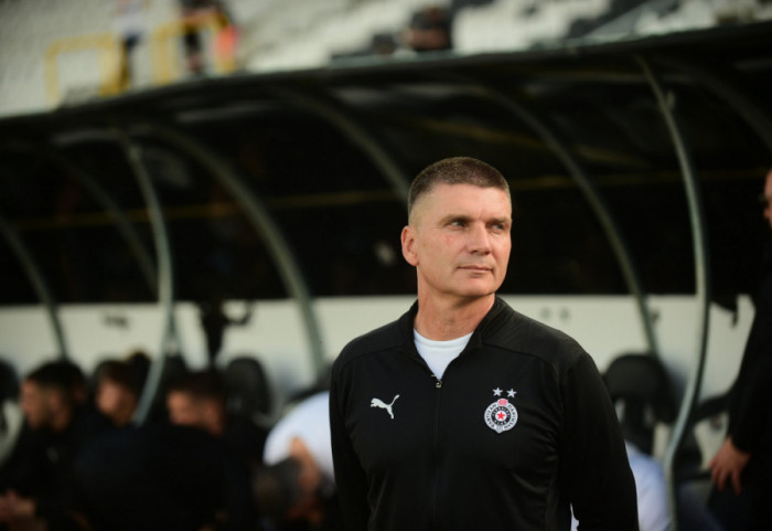 Srđan Blagojević ostaje trener fudbalera Partizana