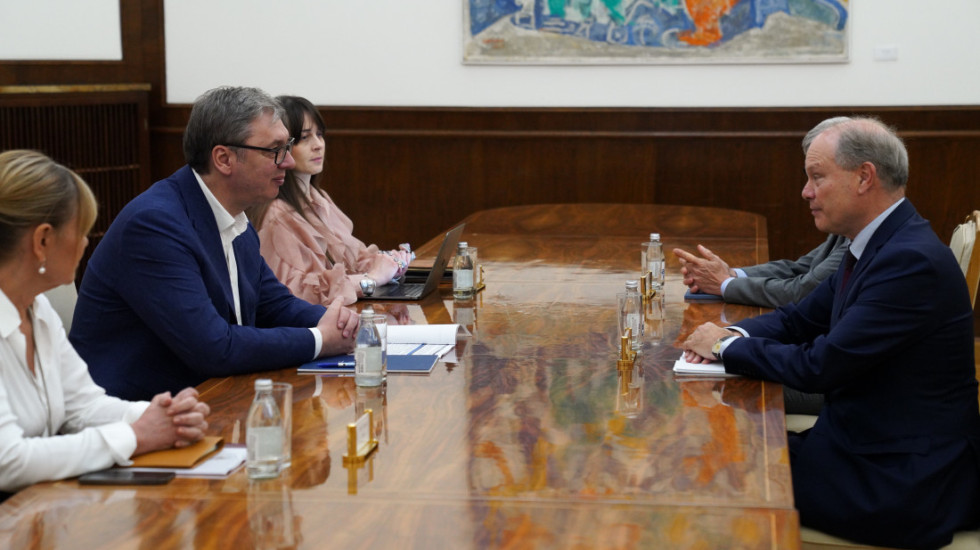 Vucic with the French Special Envoy for the Western Balkans: Serbia is a Constructive Partner in Preserving Peace