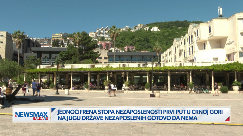 (VIDEO) Nikad manja nezaposlenost u Crnoj Gori: Plate konobara i do 1.100 evra