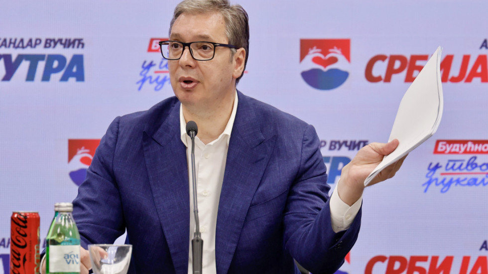 Vučić: Ubedljiva pobeda SNS u Zaječaru, tesna većina u Kosjeriću