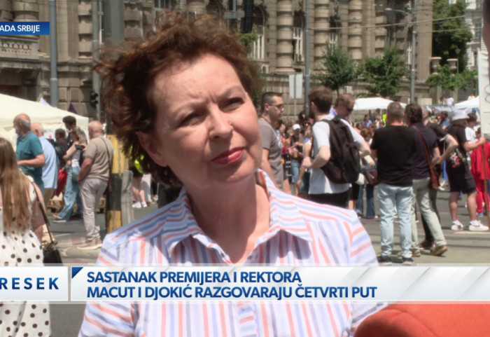 (VIDEO) Dekanka FPN za Newsmax Balkans: Potrebno je ukinuti represivne mere i omogućiti završetak akademske godine