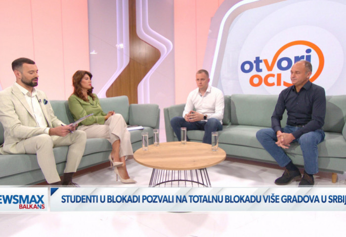 (VIDEO) "Studenti moraju da preispitaju svoje politike": Sagovornici Newsmax Balkans o tenzijama u Srbiji